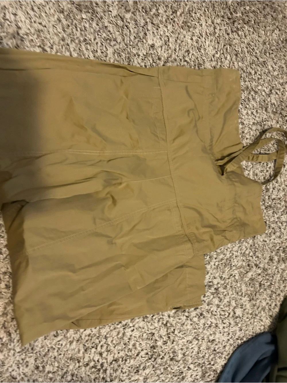 Free People NEW Paperbag Waist Pants in Tan